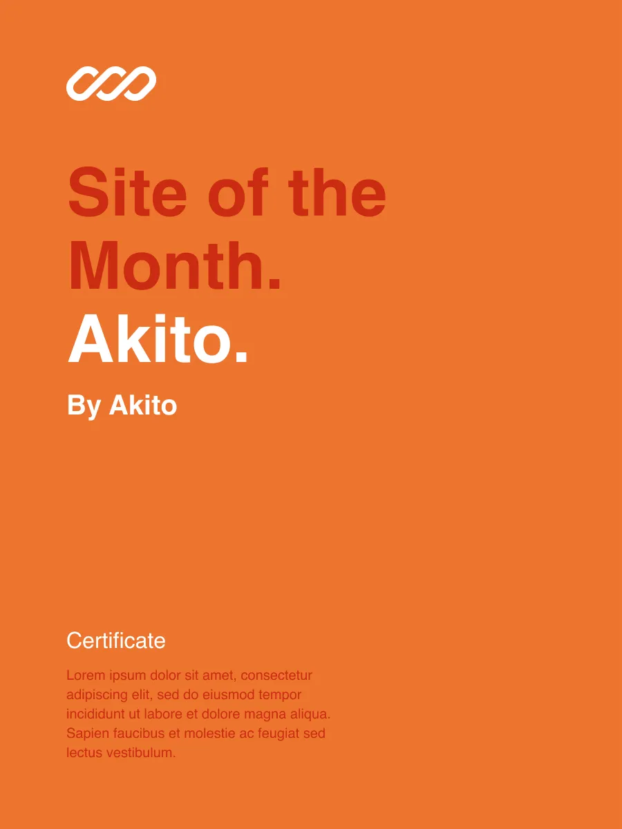 Award