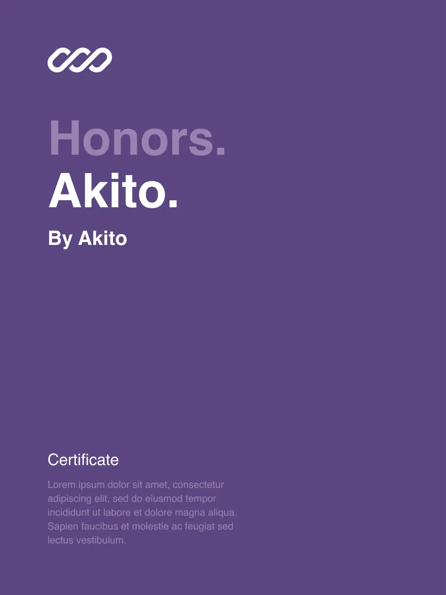Award